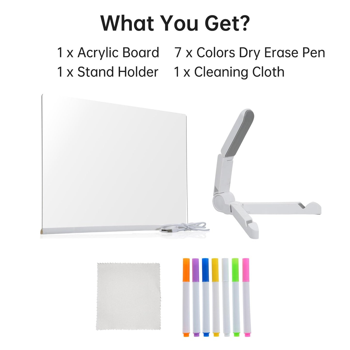 Luminous handwriting board
