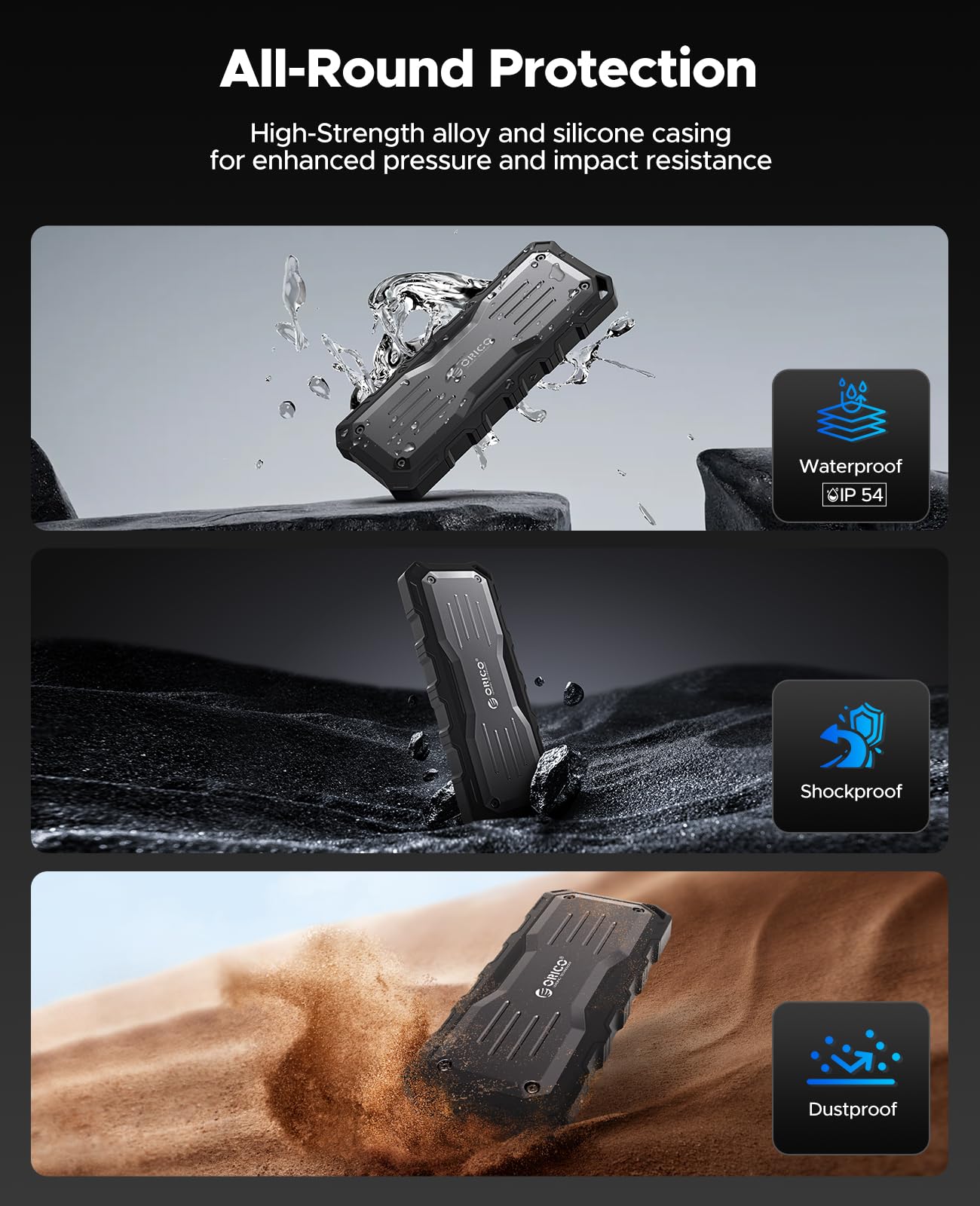 ORICO External SSD Interface Extra Protection