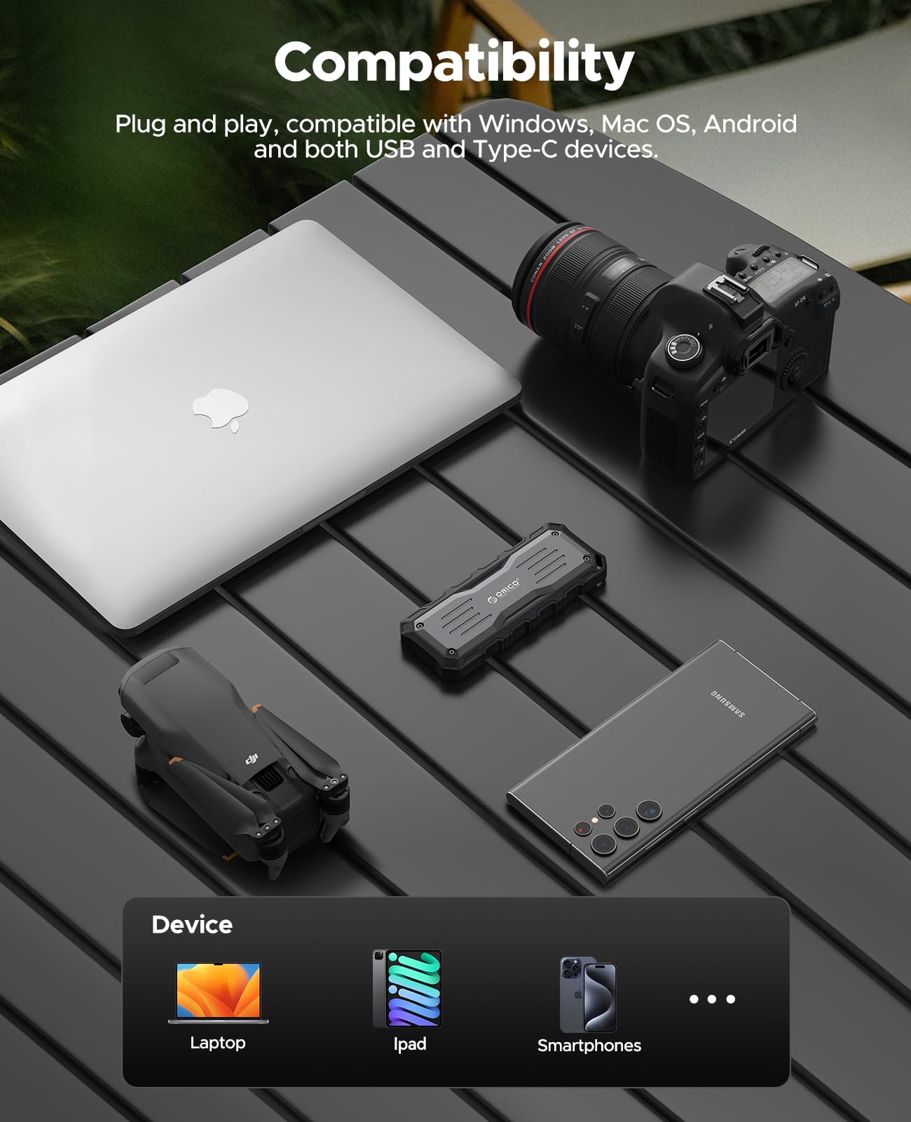 ORICO External SSD Interface Extra Protection