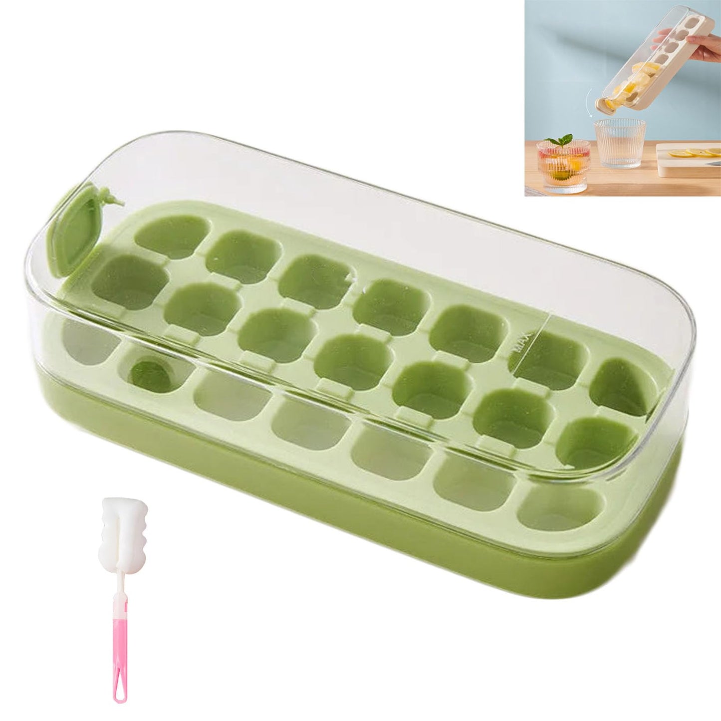 Ice cube grinding tool