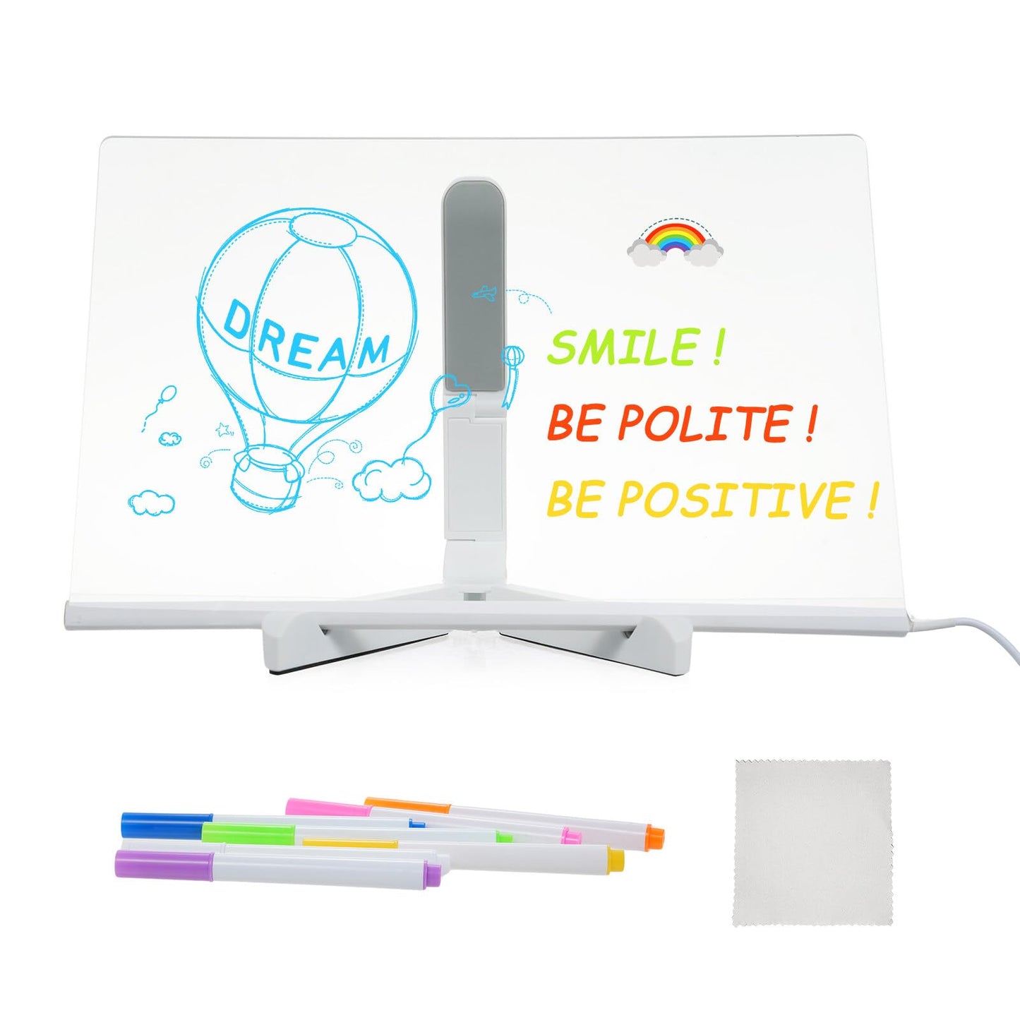 Luminous handwriting board