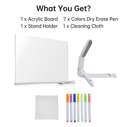 Luminous handwriting board