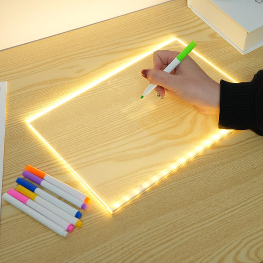 Luminous handwriting board