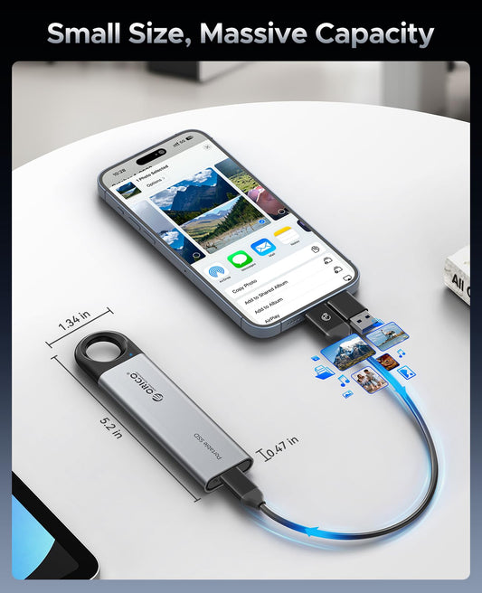 ORICO External SSD  Hanging Hole Design Portable Solid State Drive