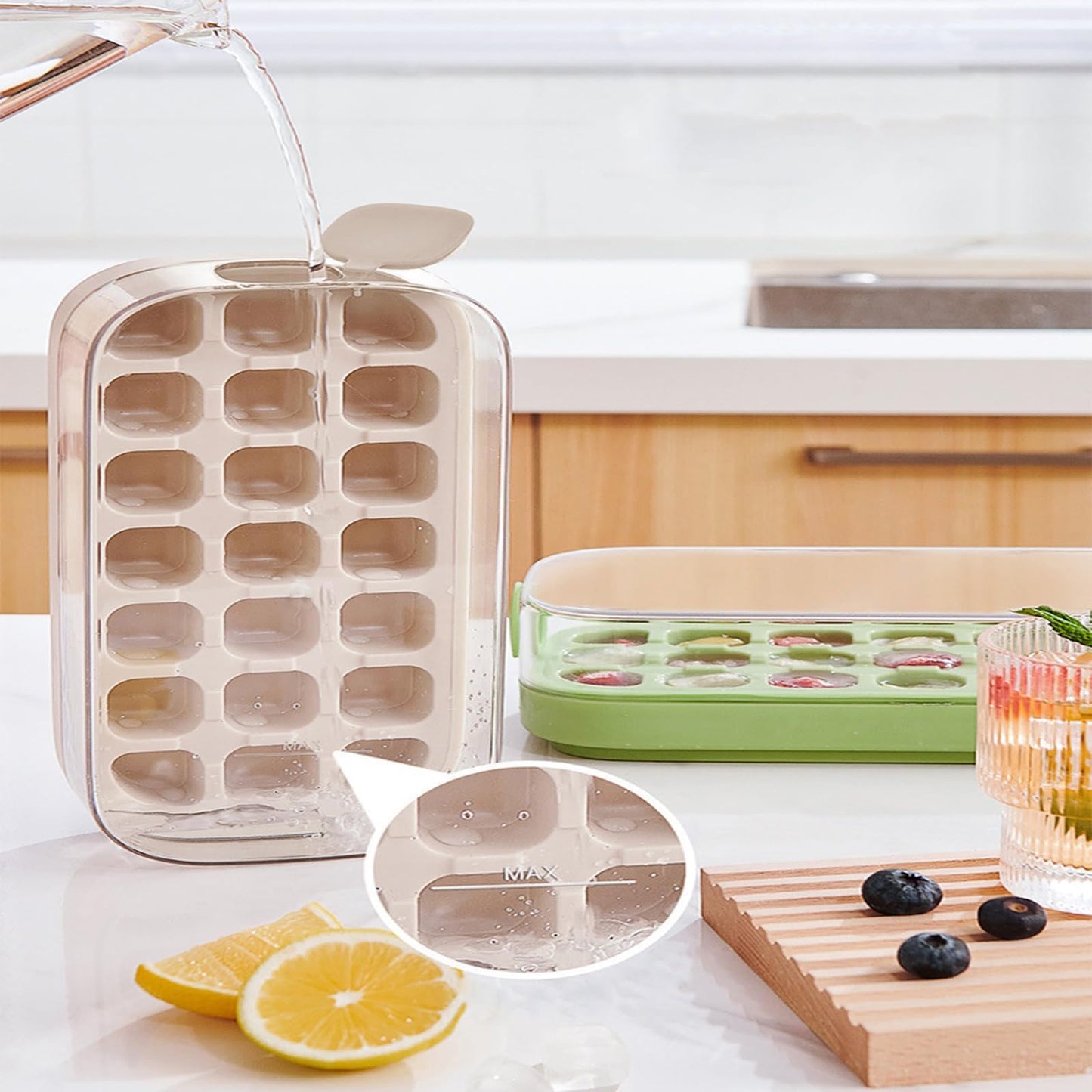 Ice cube grinding tool