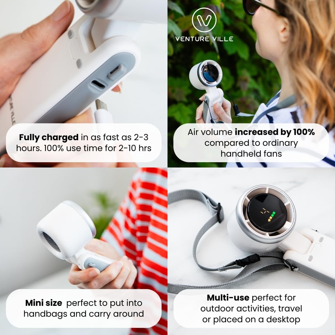 Handheld fan